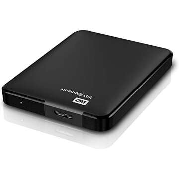 WD My Passport Cinema 1TB, 4K UHD Preloaded Movie Storage (WDBZKS0010BBK-NESN)