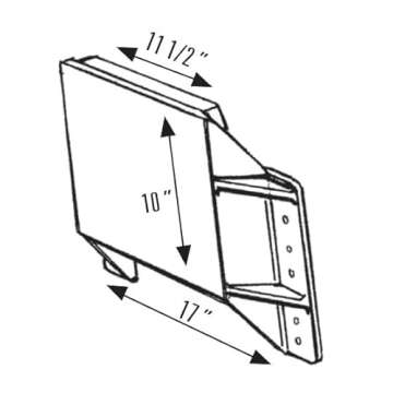 T-H MARINE SUPPLIES T-H Marine MJ-1-DP Mini Jacker Small Engine Jack Plate for Outboard Motors Only