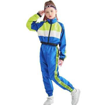 Girls Dance Clothing Set, Hip Hop Modern Jazz Team Performance Costume, Girls Dance Wear Sets