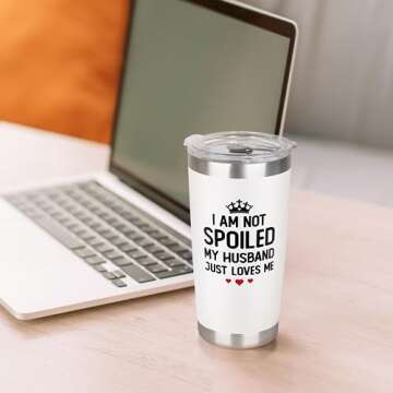 20 Oz Tumbler - I Love You Gifts for wife