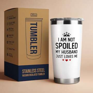 20 Oz Tumbler - I Love You Gifts for wife