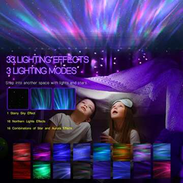 Northern Galaxy Light Aurora Projector with 33 Light Effects