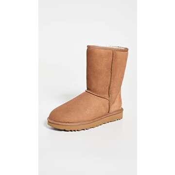 UGG Women's Classic Short Ii Boot, Chestnut, 07