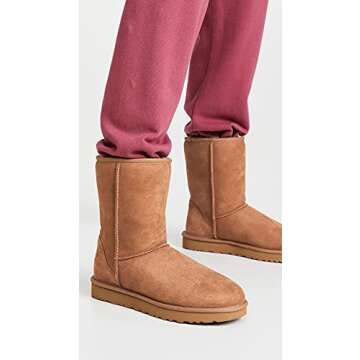 UGG Women's Classic Short Ii Boot, Chestnut, 07