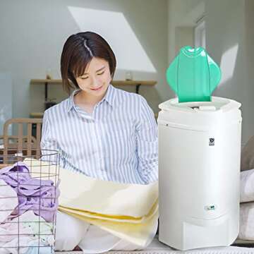 Ninja Spin Dryer - Portable & Powerful 3200 RPM