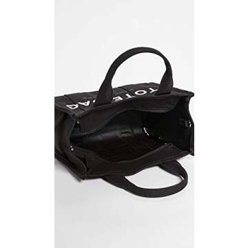 Marc Jacobs Canvas Small Tote Bag for Women in Black