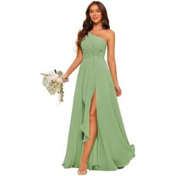 Bridesmaid Dresses - Shades of Green