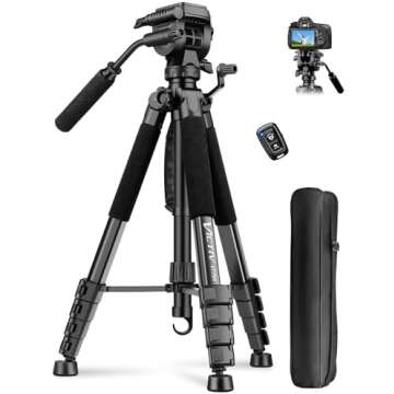 Camera Gear and Microphones Tripods