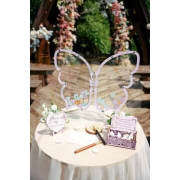 Butterfly guest books!