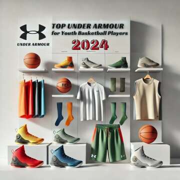 Top Under Armour Gear for Youth Basketball Players: Best Picks for Performance and Style🏀