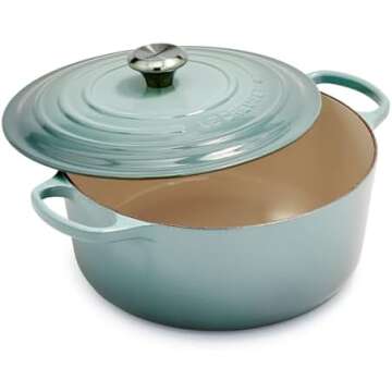 Le Creuset, Staub, and Enameled Cast Iron Dutch Ovens