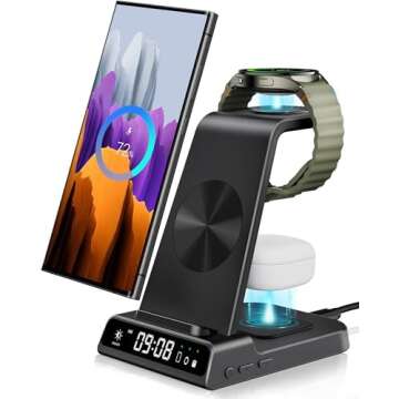 Wireless Charging Station for Samsung Devices