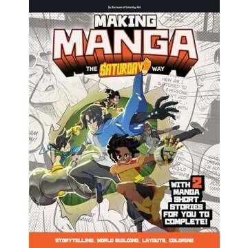 Best Books for New Manga Comic Creators