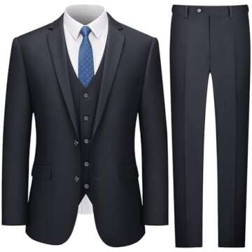 Men dressed suits