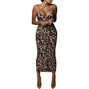 Leopard Dress Dinner Date Look!