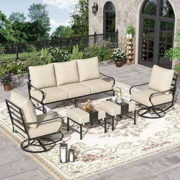 Affordable Outdoor Furniture that LOOKS High-End