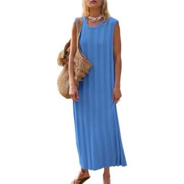 SPRING KNIT MIDI DRESS