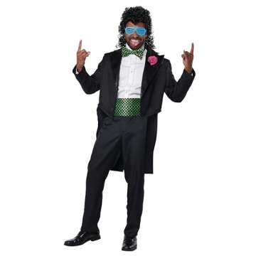 Totally Rad 80s Prom Gone Bad Costumes for Men