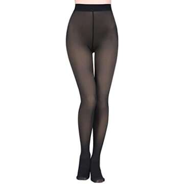 Fleece lined tights