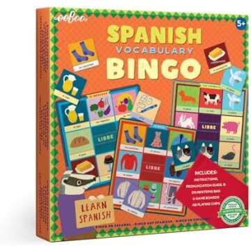 Bilingual Spanish Board Games