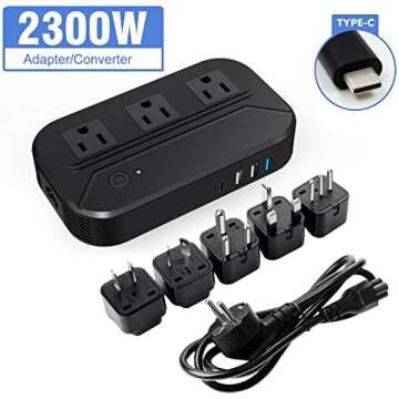 Travel Power Adapters and Chargers