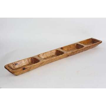 Wooden Dough Bowls for Modern Rustic Homes