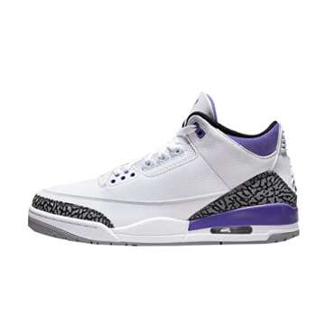 Air Jordan 3 Retro (White, Black & Red)