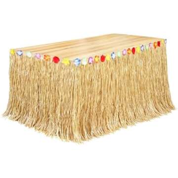 Luau Party Table Ideas