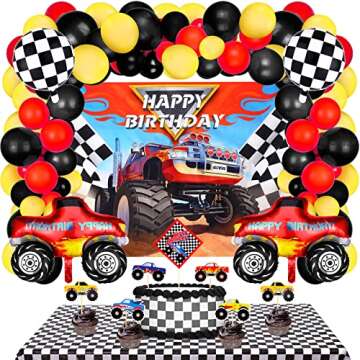 MONSTER TRUCK BDAY PARTY