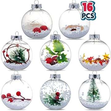 DIY Christmas Baubles / Ornaments