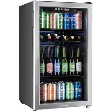 Beverage Fridge & Organizers