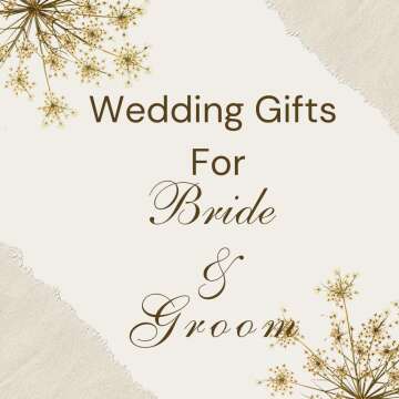 Personalized wedding gifts for bride and groom