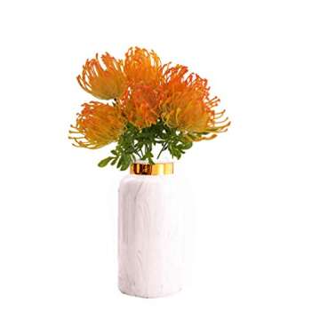 Orange and White Fall Decor