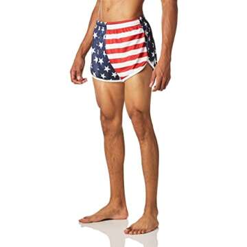 American flag shorts