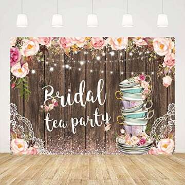 Adult Bridal Tea Party Theme