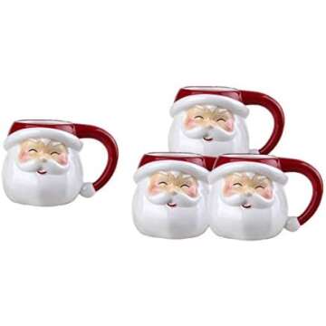 Vintage Santa Mug Christmas Tree