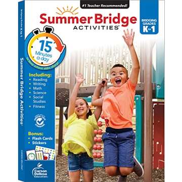 Kid's summer workbooks for all ages!