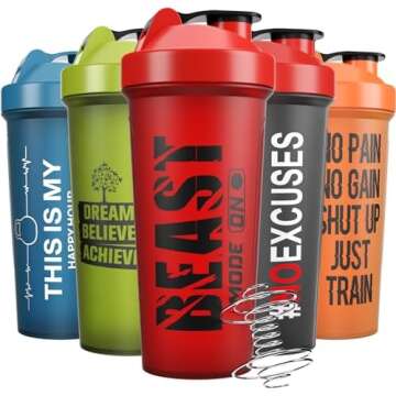 Motivational Water bottles