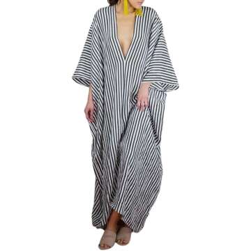 Caftans I'll be wearing while reading poolside and matching book recs....