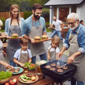 Barbecue equipment for father's gift