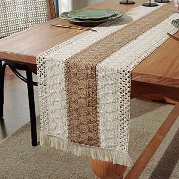 Fall Neutral Tone Table Runners