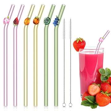 Glass coffee straws