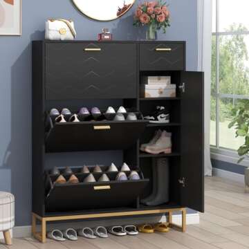 Shoe Storage Cabinet