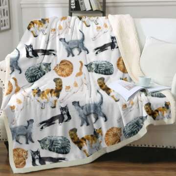 Cat Pillows and Bedding