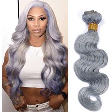 Gray Hair Weave