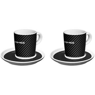 Cups with Mercedes-Benz logo