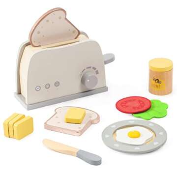 Play kitchen accessories