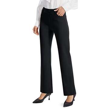 Women’s loafers and slacks