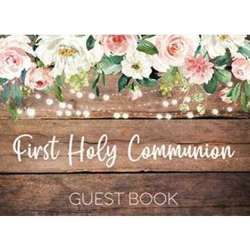 Rustic Holy Communion for girl