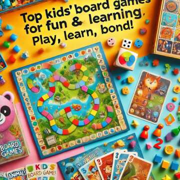 Top Kids' Board Games for Fun & Learning – Play Together!